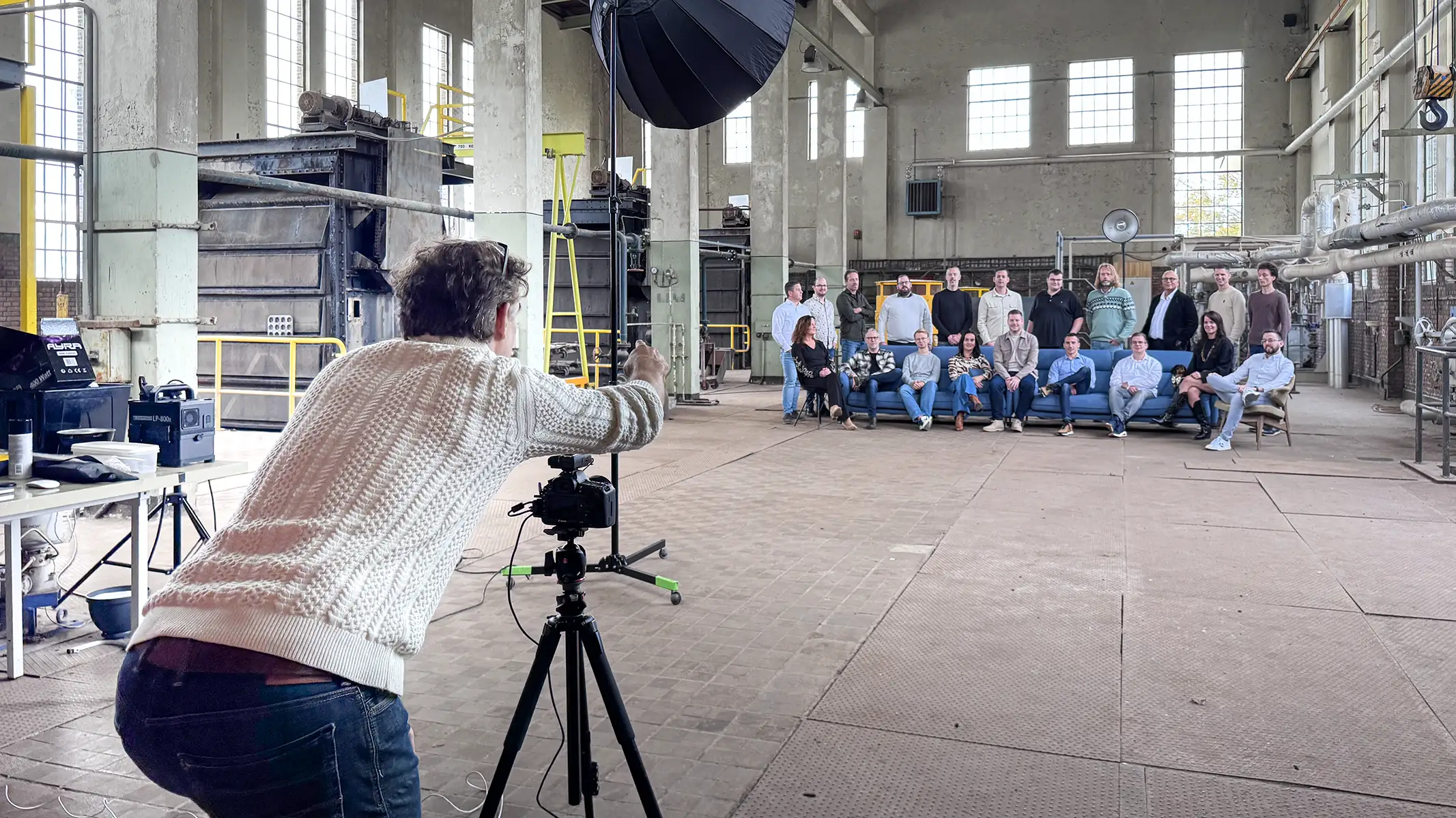 Petisys fotoshoot Filterhuis Dongecentrale